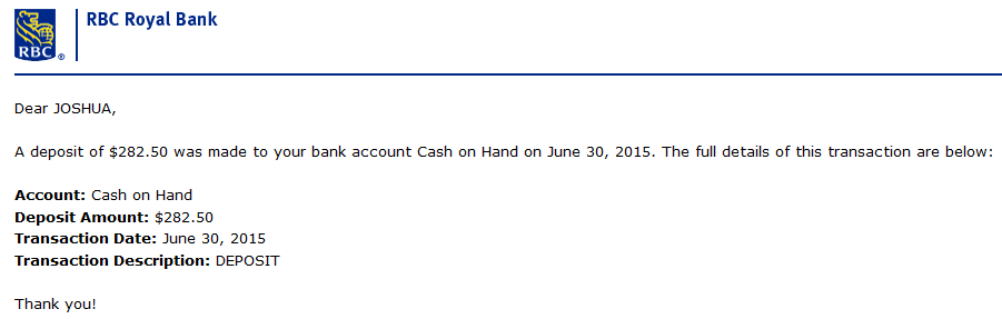 RBC Alert